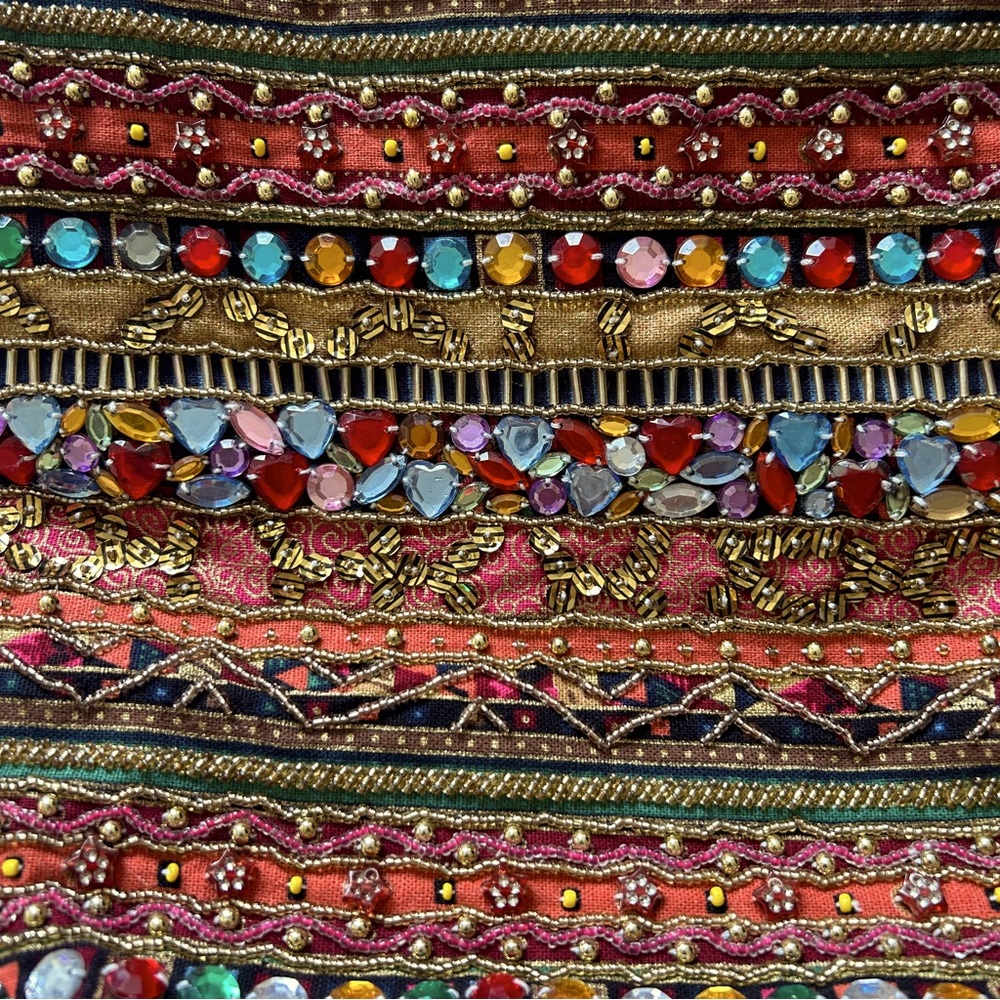 Vintage Embellished Tote Bag - Picture 3 of 5
